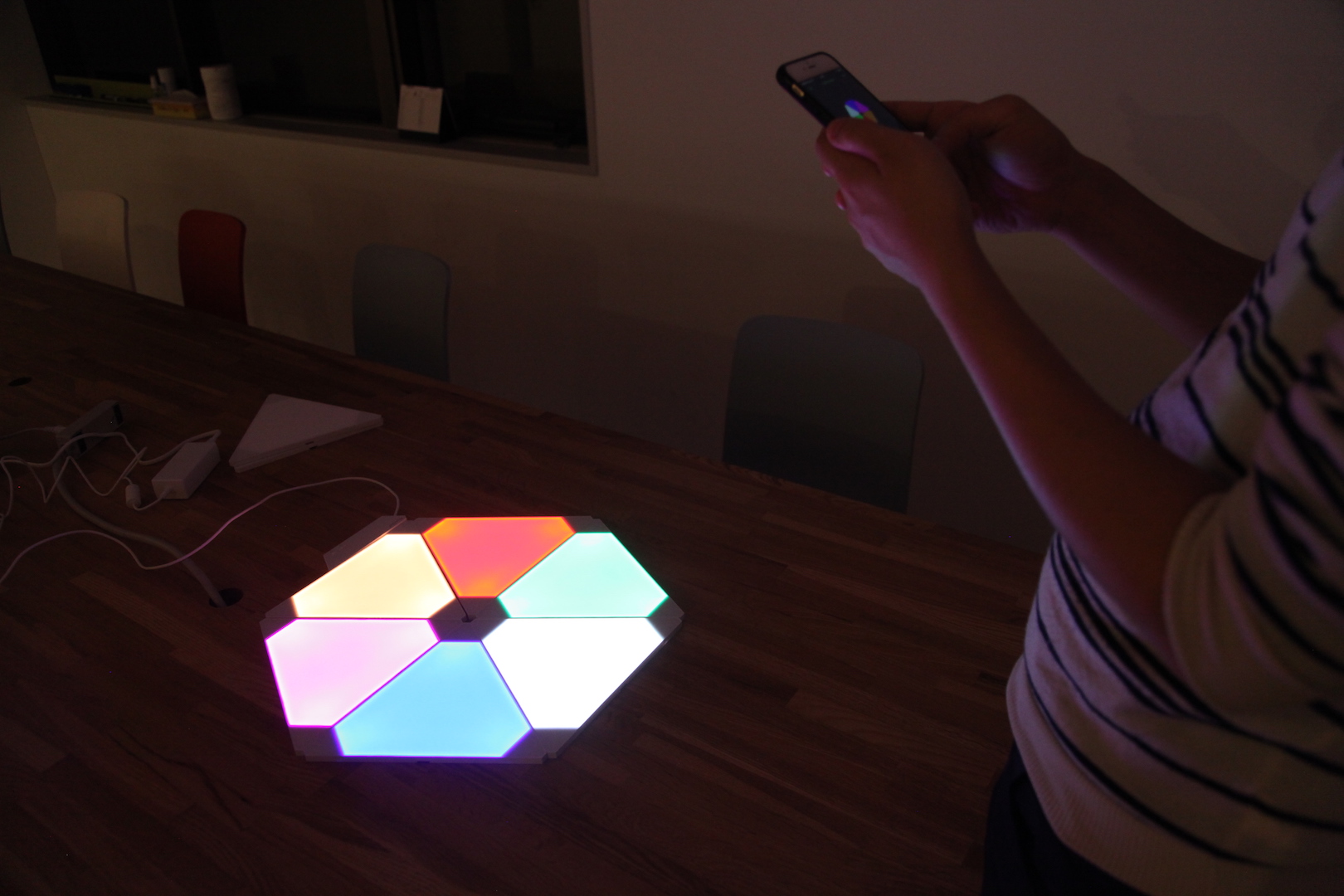 アプリ操作画面