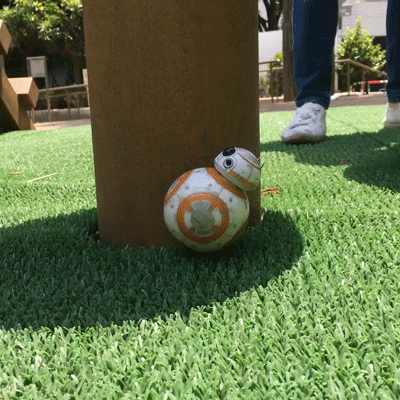 ＜大内＞進む向きやスピードを変えると、顔の向きや角度も変わるgifを＜／大内＞