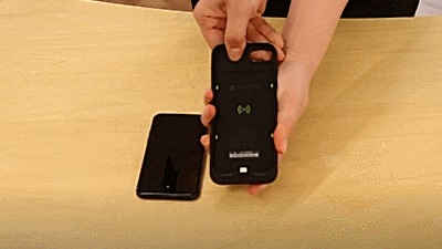 ★ジュースパックをスマホに装着するgifをお願いします★