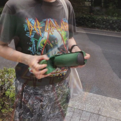 パカッと開いてるところ