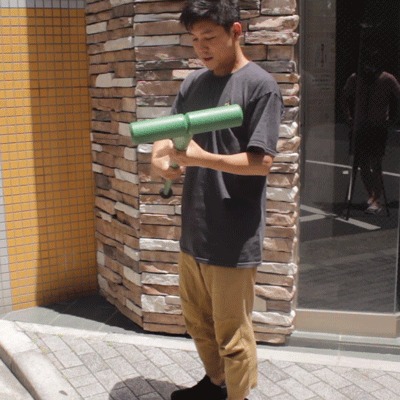 サイズ調整しているところ