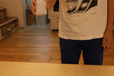 ボトル落ちるgif