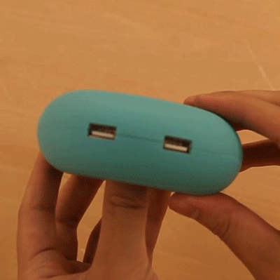 ドーナツを回転させる