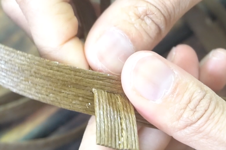 OD缶 カバー作っている最中の画像