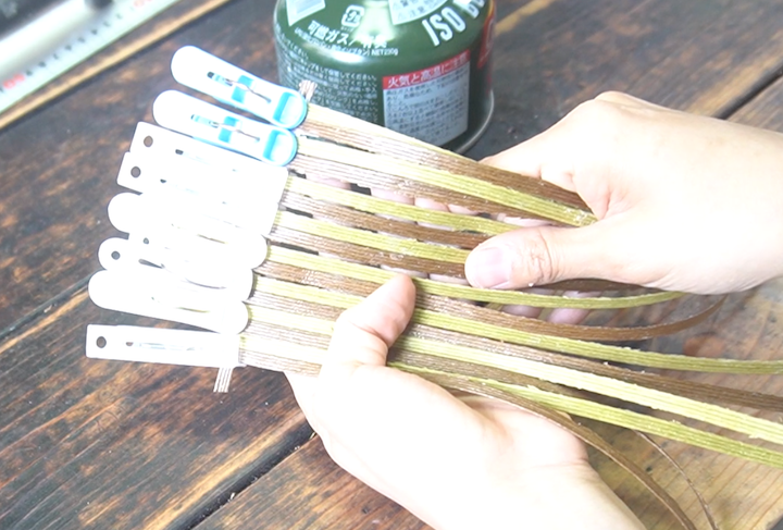OD缶 カバー作っている最中の画像