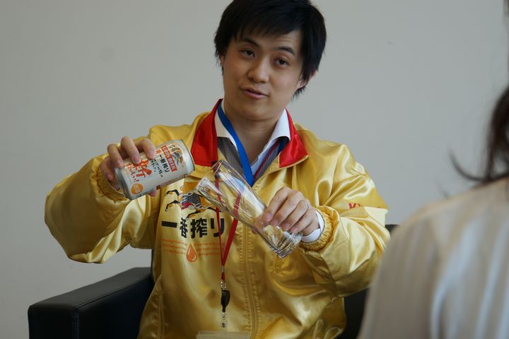 キリンビール株式会社一番搾りグローバルブランドマネージャーの鄭正（てい・せい）さん