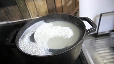 スノーピークのクッカーを鍋でシーズニング