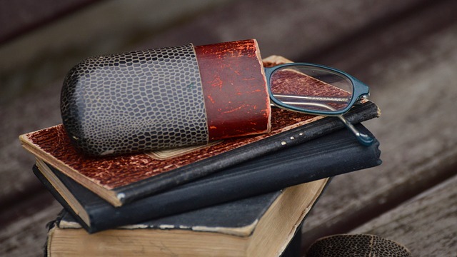 アンティークなメガネ入れ