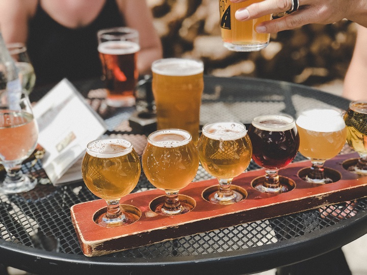 ビールのテイスティング