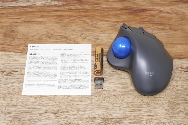 M570tの付属品の画像