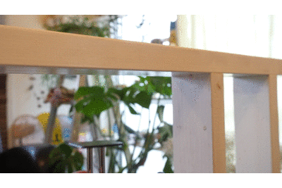 デュアルヘッドホンスタンド 強着式（型番：NB-HSTA05UD ）取り付けgif