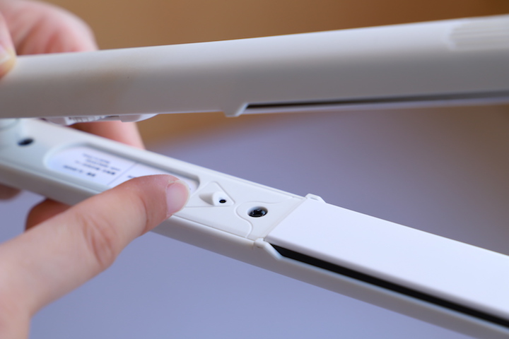 SL-004Sのマイナスイオン噴射口