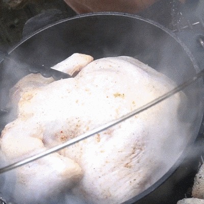 コテージキャンプ 料理