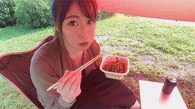 デイキャンプをするnatsuさん