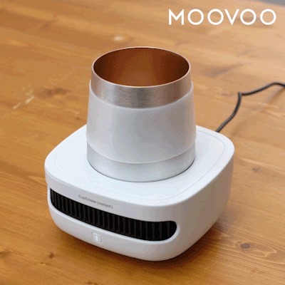 CupCoolerに水を入れる