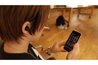 TaoTronics TT-BH053で電話応答gif