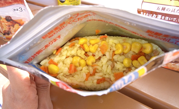 非常食 中身