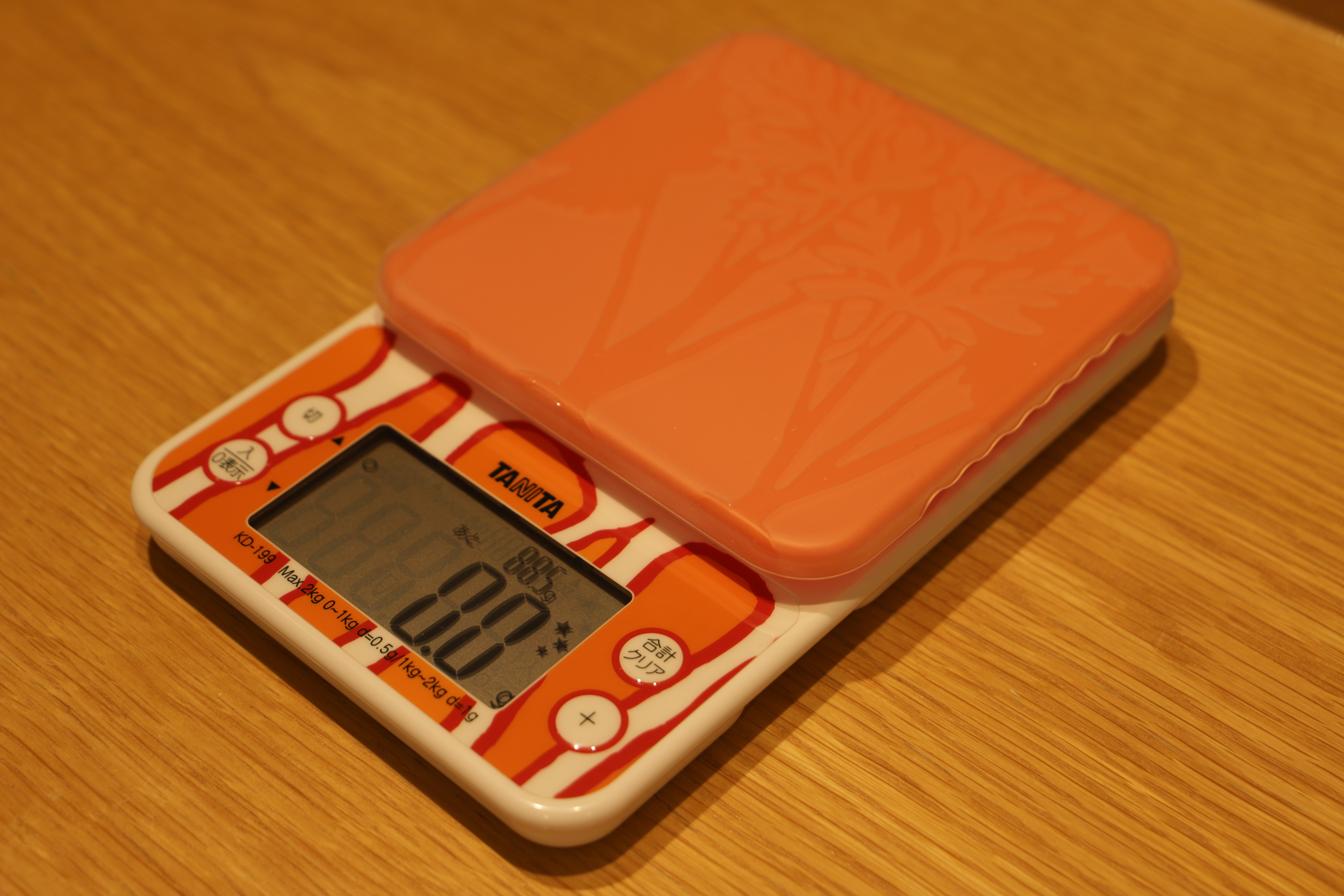 野菜量がはかれるクッキングスケール