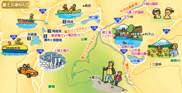 富士五湖