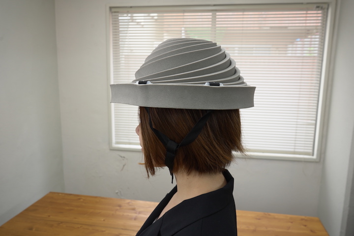 グラッときた時にすぐ装着 避難用簡易保護帽 でるキャップ 暮らしを彩るオススメグッズ