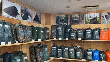 「NOASOBIYA」2F DD Hammocks JAPANの売り場