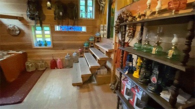 FBI大山の売店の様子