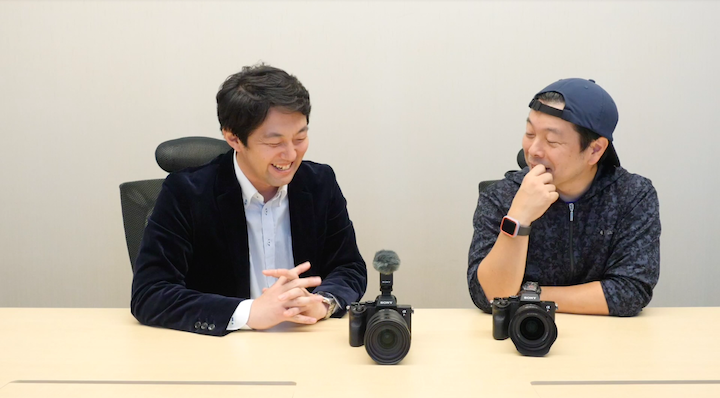 マイクにジャマーをつけたα7R Ⅳ