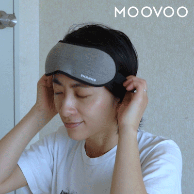 アイマスク装着