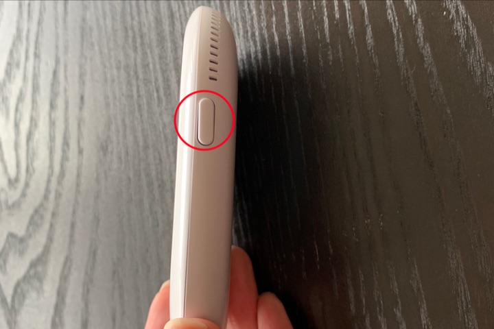 POCKETALK(ポケトーク)Wの電源ボタン