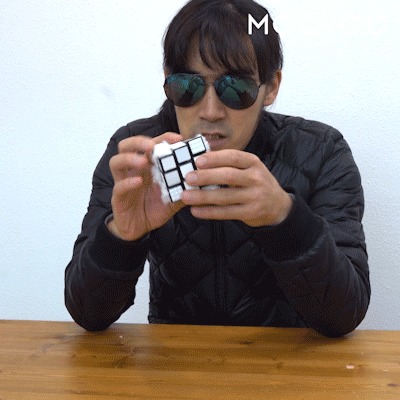 従来のルービックキューブの遊び方