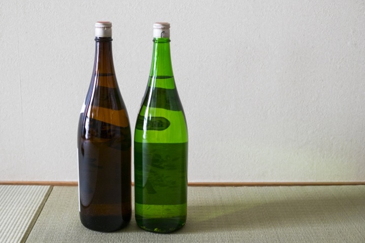 2本の一升瓶