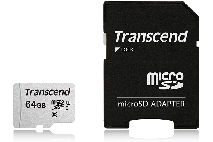 耐X線性能のあるmicroSDカードの例