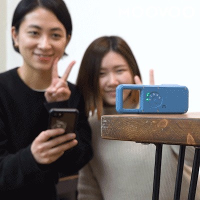 リモート撮影している場面