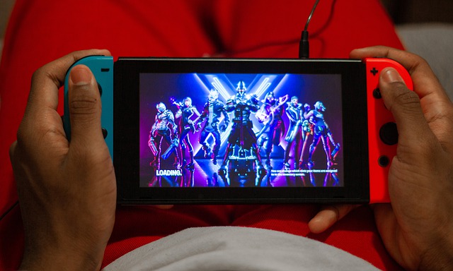 スイッチでゲームを楽しむ