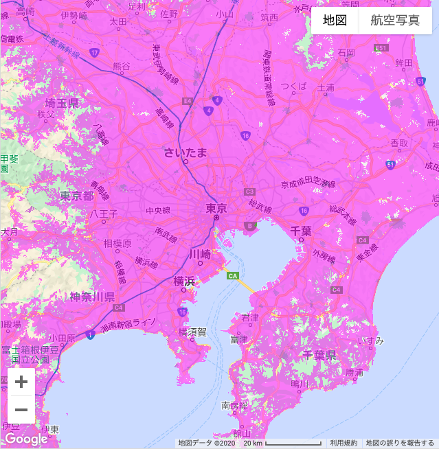 ポケットWiFi おすすめ WiMAXモバイルWiFiルーターのエリア