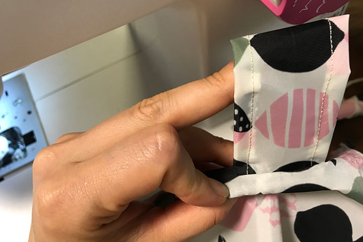 作り途中の持ち手の状態
