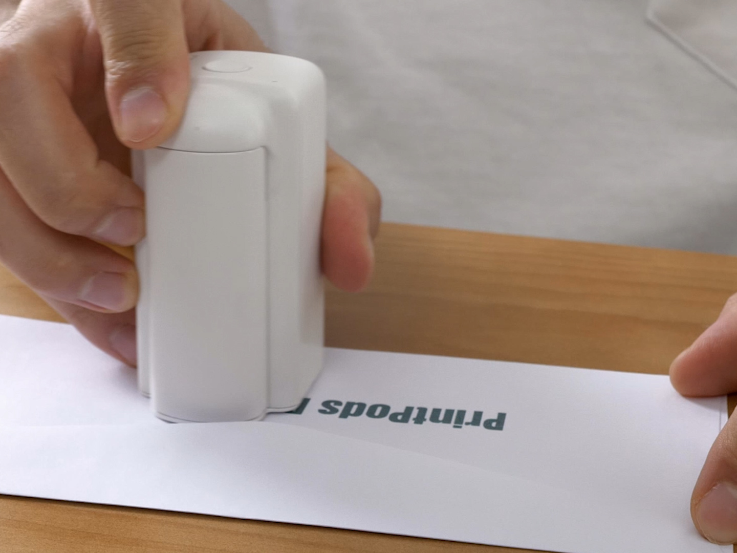 なんにでもイケる！ポータブルプリンタ「PrintPods」 - bouncy