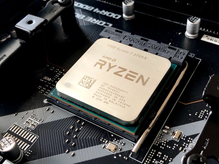 ゲーミングノートPCのCPUイメージ