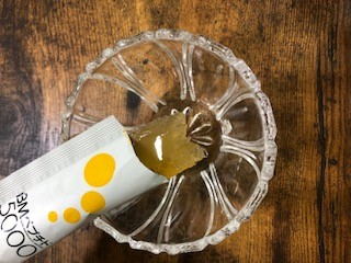 BMペプチド5000柚子味の中身を出した写真