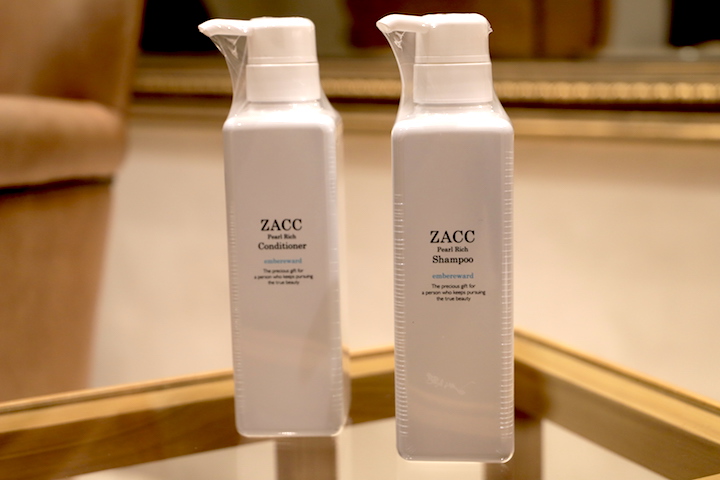 ZACC パールリッチシャンプー&コンディショナーの写真