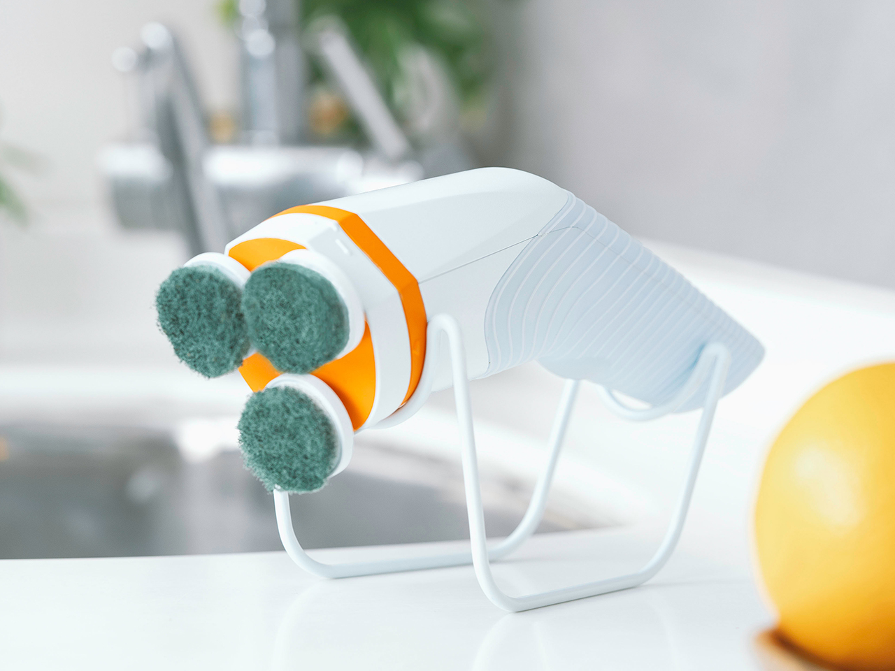 キッチンもお風呂も車もこれ1つでキレイ ハイパー時短電動ブラシ Skadu Bouncy バウンシー