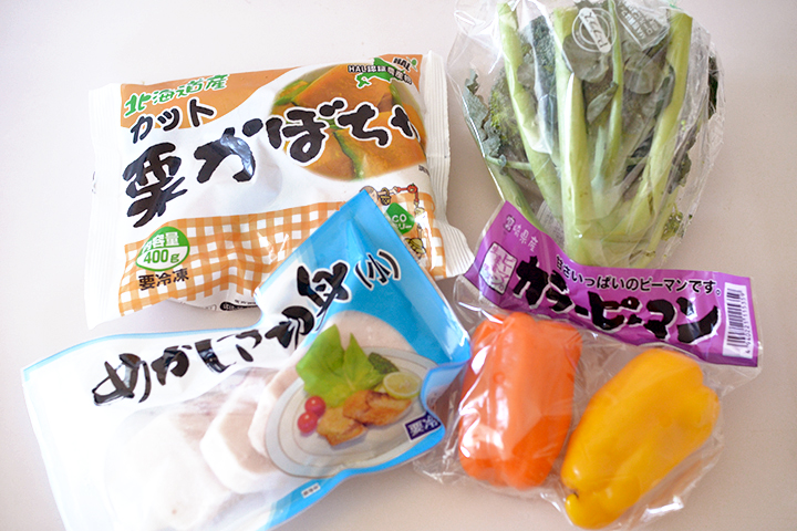 パルシステム「3日分の時短ご飯セット」の材料の画像