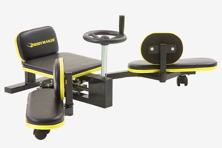 レッグストレッチャーのハンドル式