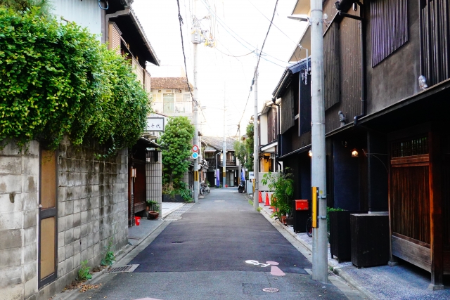 日本の街並み