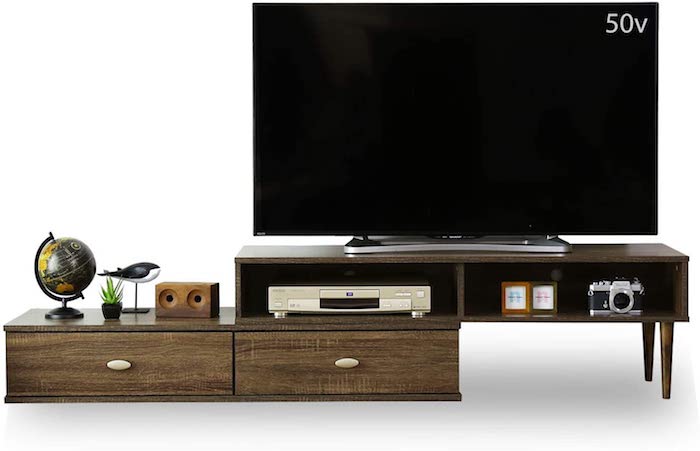 伸縮タイプのテレビ台