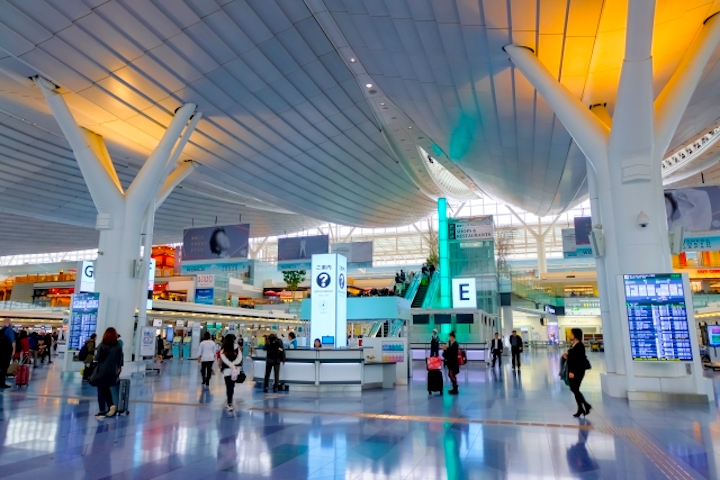 羽田空港国際線ターミナルの写真