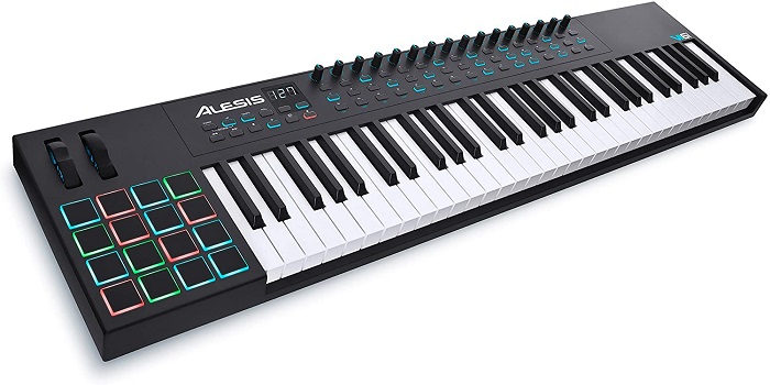 セミウェイトのMIDIキーボード