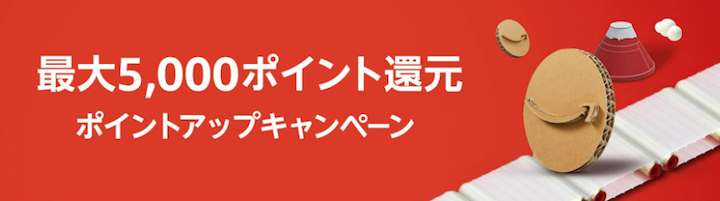 ポイントアップキャンペーン