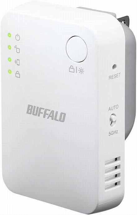 BUFFALO WiFi 無線LAN中継機 WEX-1166DHPS/N 11ac/n/a/g/b 866+300Mbpsの画像