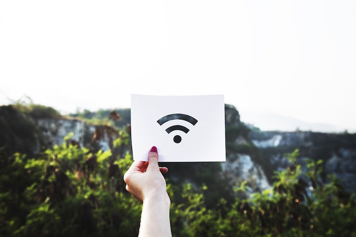 Wi-Fi電波のイメージ画像